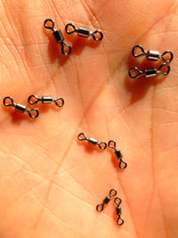 Image 1 of Set of 10 Mini Mobile Swivels