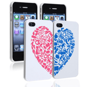 Image of Heart Style Case Cover for the iPhone 4 / 4S