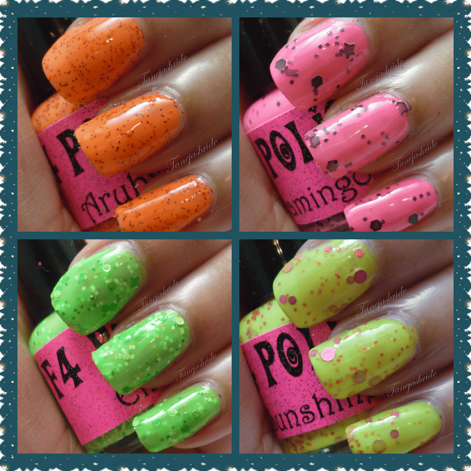 Image of F4 Polish The Neon Collection