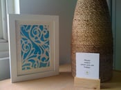 Image of Turquoise Beach House Art Frame