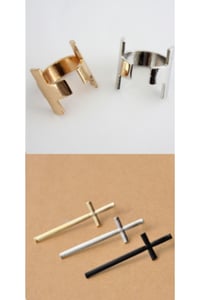 Image of 2 piece jewellery cross set