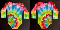 Rainbow Spiral Longsleeve Onesie