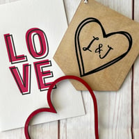 Image 4 of Doodle Heart Mini Pennants