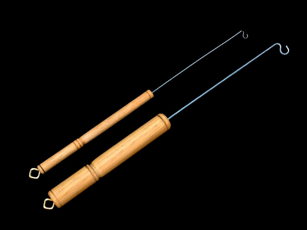 Pair of Handmade Mobile Balance Wands | Keith Lo Bue's Stuffsmith Emporium.