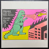 “Too Much” Risograph Print