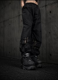 Image 1 of TYRA Tracksuit Pants,  black abstract 