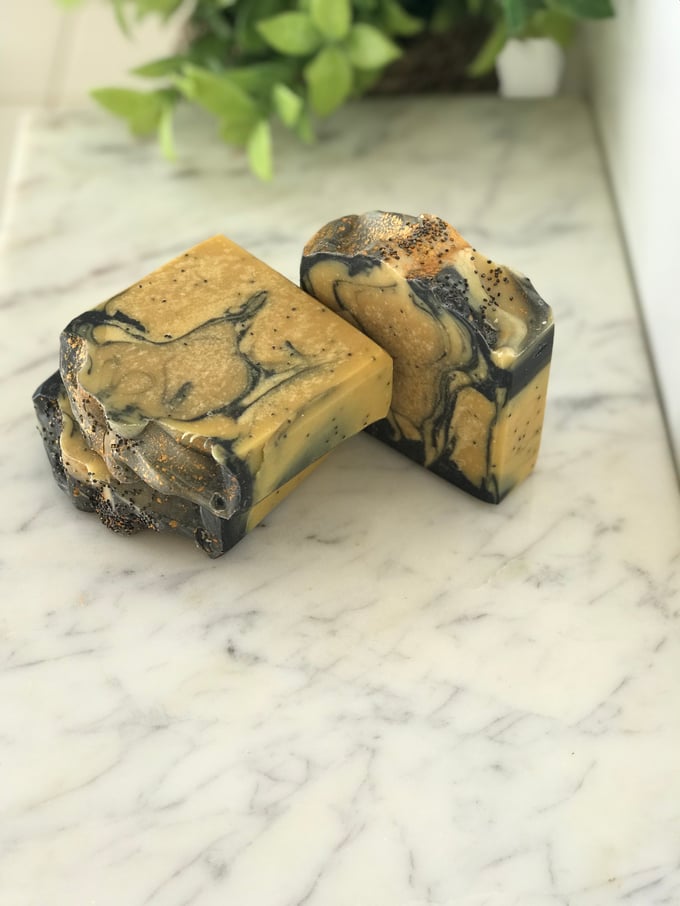 Image of Charcoal & Gold