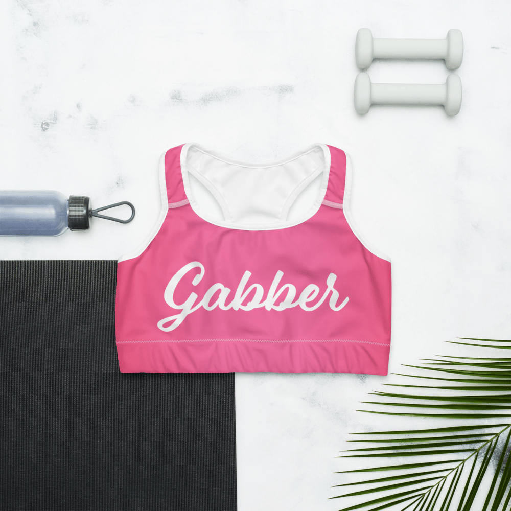 Image of I’m a GABBER GIRL sports bra