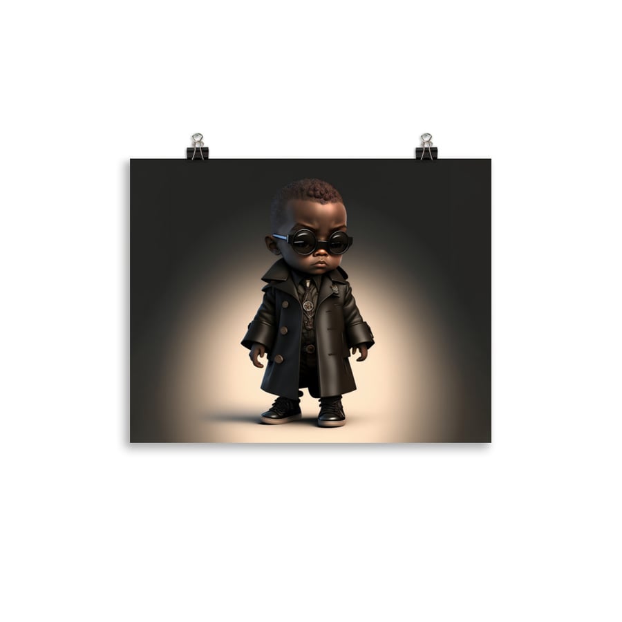 Image of Marvel Babies - Nick Fury | Photo paper poster