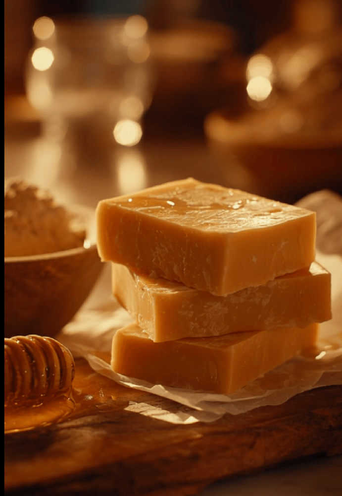 Image of 10pcs Turmeric & Honey  bars soaps face&Body 