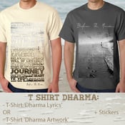 Image of T Shirt 'Dharma Lyrics' (-T Shirt 'Dharma Artwork' = SOLD OUT!!!)