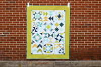 Image 3 of Half-Square Triangle Sampler Quilt Pattern (Paper Copy)