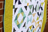 Image 4 of Half-Square Triangle Sampler Quilt Pattern (Paper Copy)