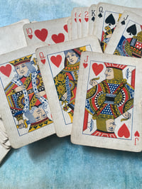 Image 3 of Jeu de 52 cartes anglais, vintage 