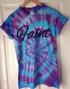 Image of Faint spiral tye dye