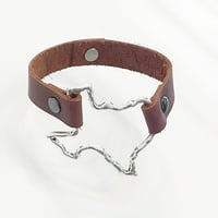 Image 1 of Texas Leather Bracelet