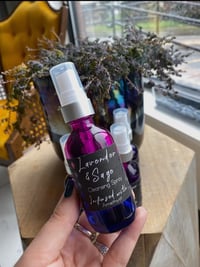 Image 2 of Amethyst Infused Lavender & Sage Cleansing Spray 