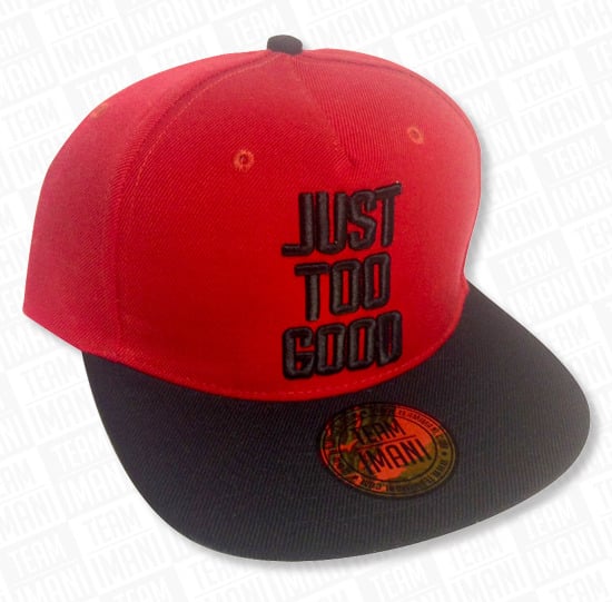 Image of JTG SLOGAN SNAPBACK [RED/BLACK]