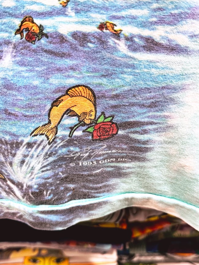 Grateful Dead 1993 Ship of Fools T-Shirt - Fits L