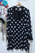 Image of Black Friday Polka Dot Shift Dress