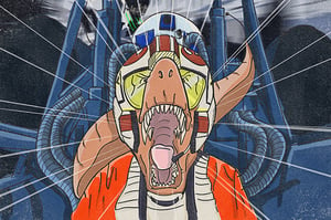 Image of Rebellion Rex - Star Wars Dinosaurs