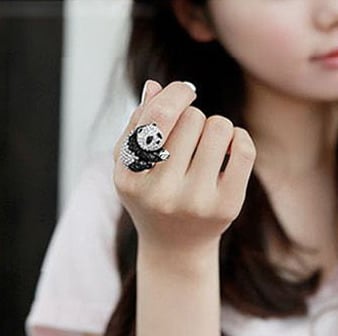 Ring panda on sale