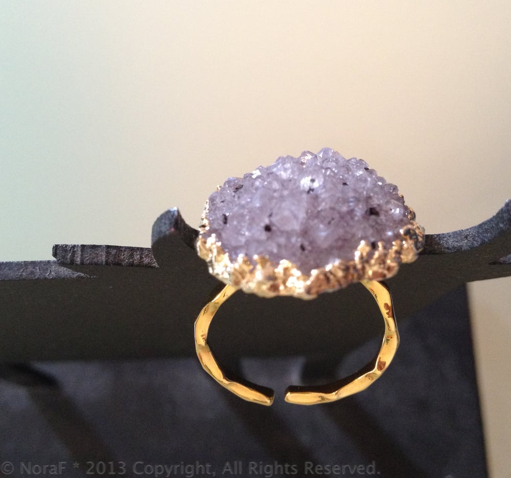 Image of Jasper Coin Druzy 20mm