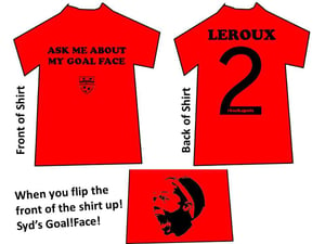 Image of Goal!Face Shirt - Red