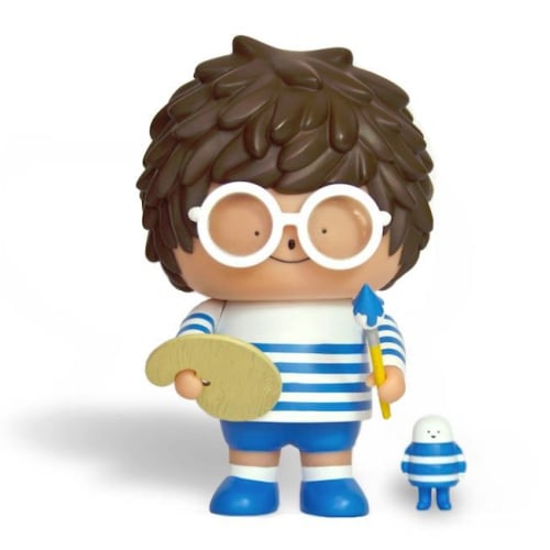 Image of REN 3 Vinyl Toy by CRAZY LABEL BUBI AU YEUNG 5"