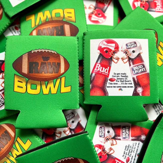 "BOOTLEG BOWL" Koozie (Koozie Club #41)