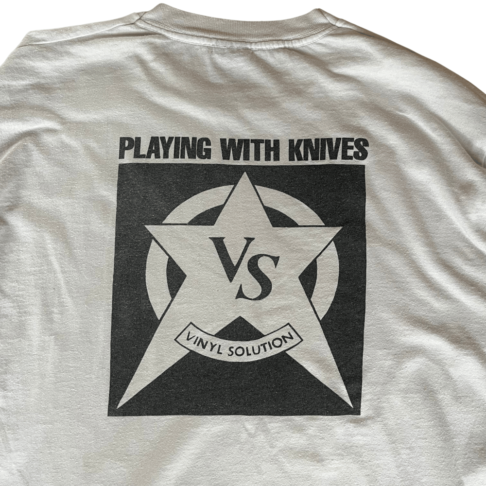 Image of Bizarre Inc ‘Playing With Knives’ 1992 longsleeve T Shirt: XL