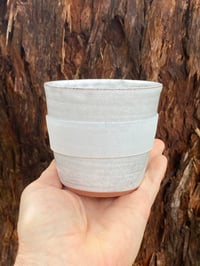 Image 5 of Latte Cup with white heat band