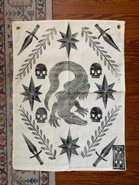 Image 1 of "Crawler" Shrine - Canvas Wall Scroll
