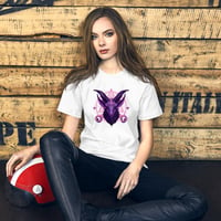 Image 1 of Purple and Pink Goat Baphomet Unisex t-shirt