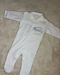 Embroided Babygrows 