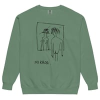 Image 8 of MIRROR Unisex garment-dyed sweatshirt 