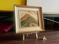 Image 2 of Modernist Oil Landscape on Board