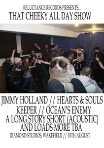 Image of Cheeky All Day Show ft. Jimmy Holland, Hearts & Souls and more