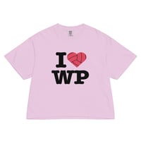 Image 3 of I Love Water Polo Women’s heavyweight boxy tee