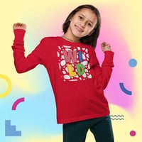 Image 3 of W-I-L-D Youth Long Sleeve T-shirt