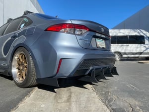 Image of 2019 - 2024 Toyota Corolla (Sedan) Rear Diffuser