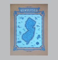 Image 1 of new jersey map