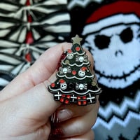 Image 2 of Jack's Xmas Tree Enamel Pin 