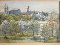 Image 3 of Watercolour Rural Landscape on Paper