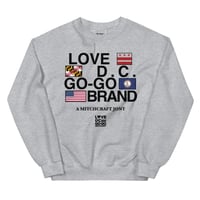 Image 4 of LOVEDCGOGO "A MITCHCRAFT JOINT" Light Unisex Sweatshirt (see color options)