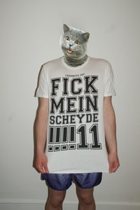 Image of FICK MEIN SCHEYDE - T-Shirt - weiß/white