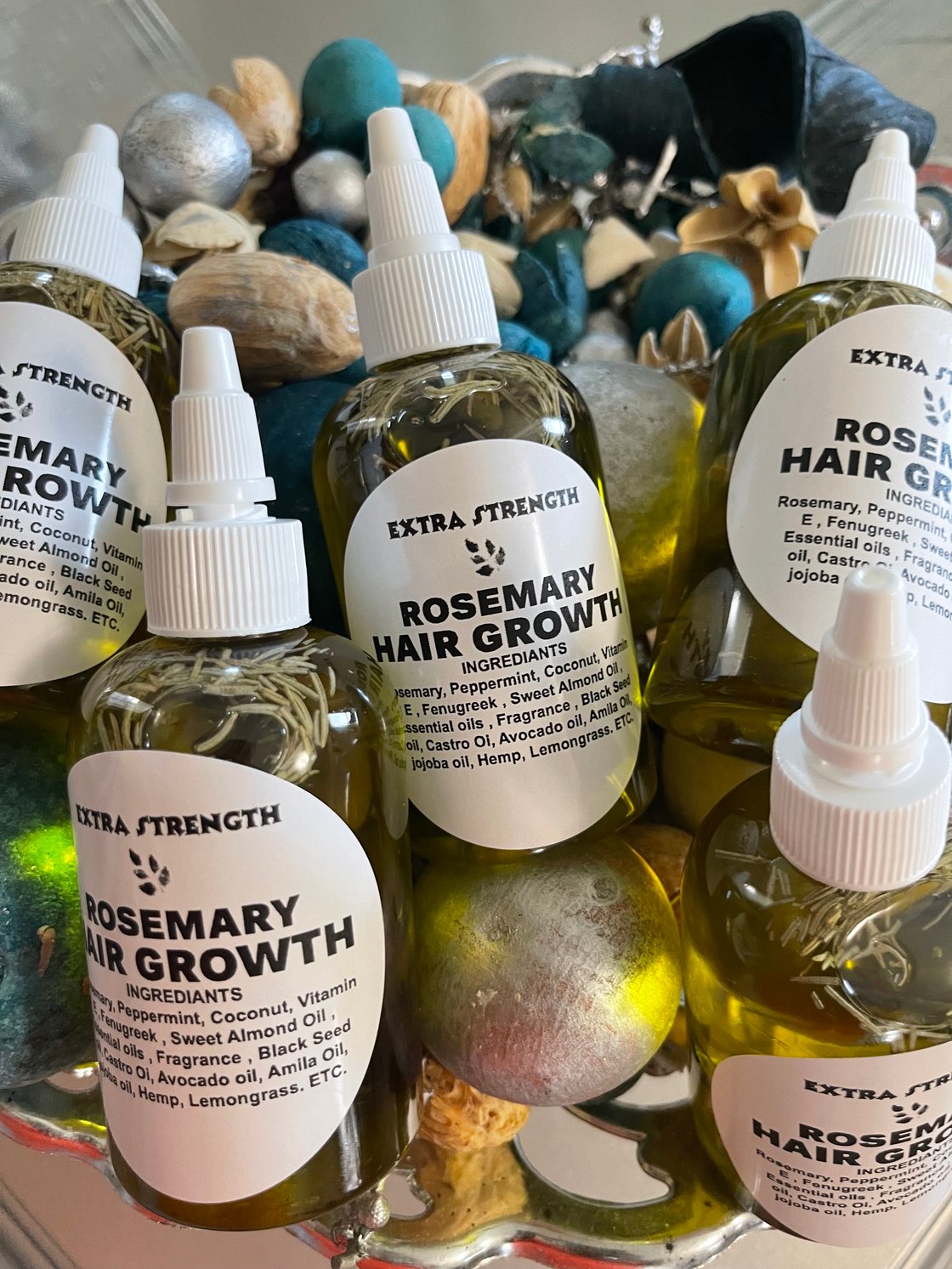 Image of EXTRA STRENGTH ROSEMARY HAIR GROWTH OIL