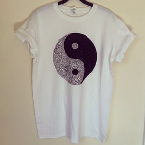 Image of Floral Éclectique X Dan Warrilow Ying Yang tee