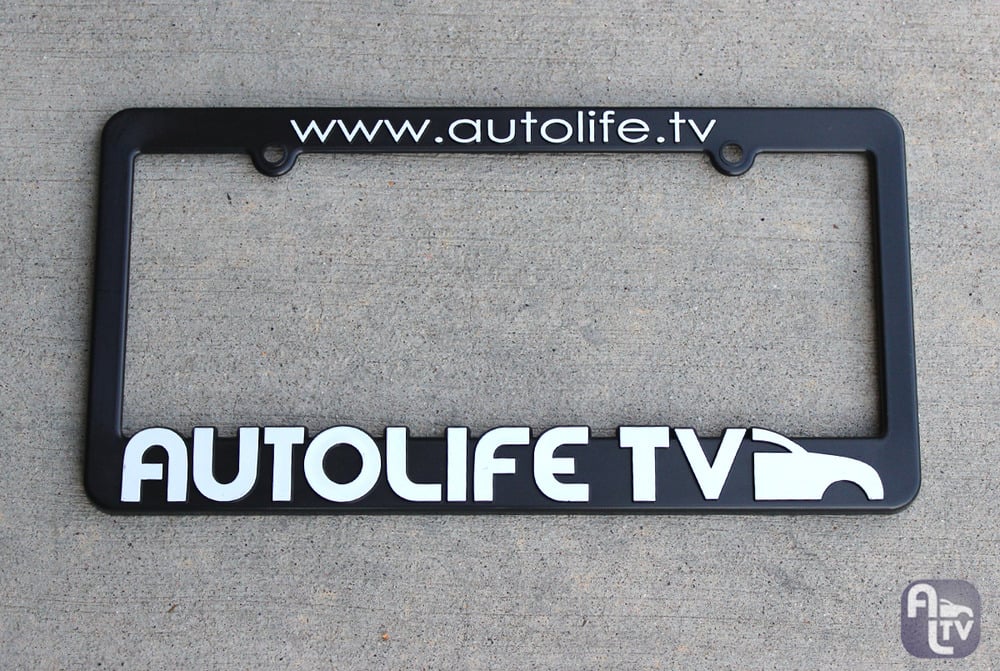 Image of AutoLife TV License Plate Frames