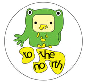 Image of Frog 1" Badge